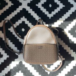 guess mini backpack/purse
